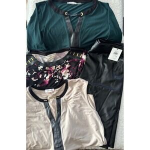 Womens's Calvin Klein shirt and skirt Bundle size XL
